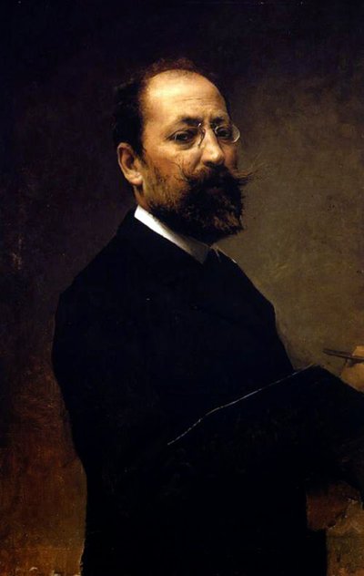 Self-portrait by Jose Maria Fenollera Ibanez